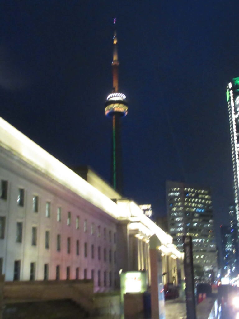 CN Tower in Toronto by Carol Damioli